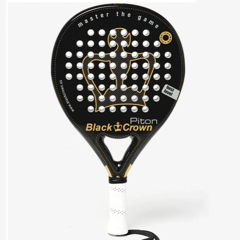 RAQUETTE DE PADEL BLACK CROWN PITON