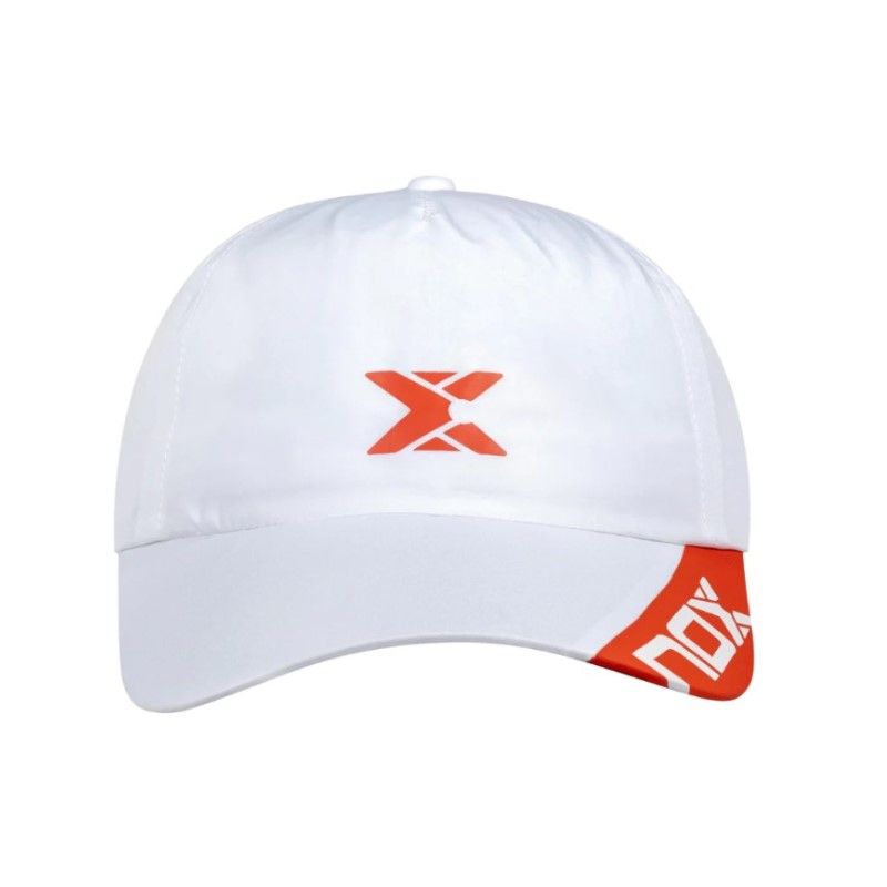 CASQUETTE NOX BLANCHE/ORANGE