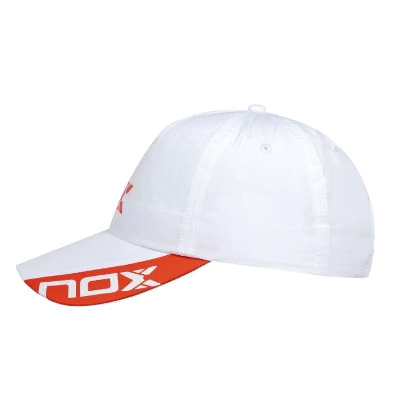 CASQUETTE NOX BLANCHE/ORANGE