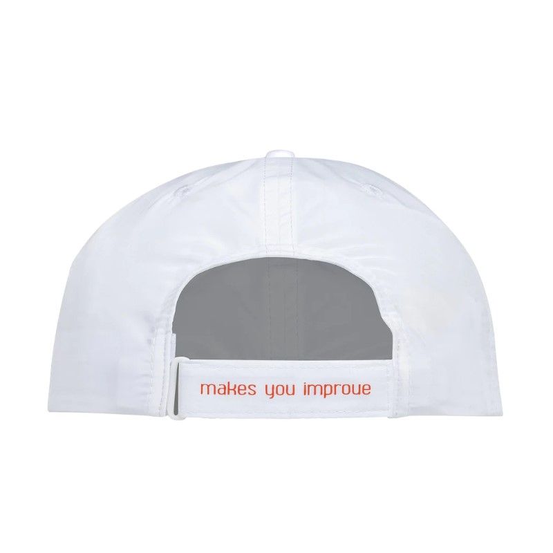 CASQUETTE NOX BLANCHE/ORANGE
