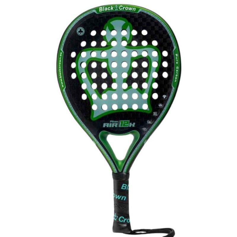 RAQUETTE DE PADEL BLACK CROWN PITON AIR 12K 2024