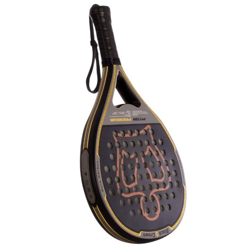 RAQUETTE DE PADEL BLACK CROWN PITON PREMIUM 2024