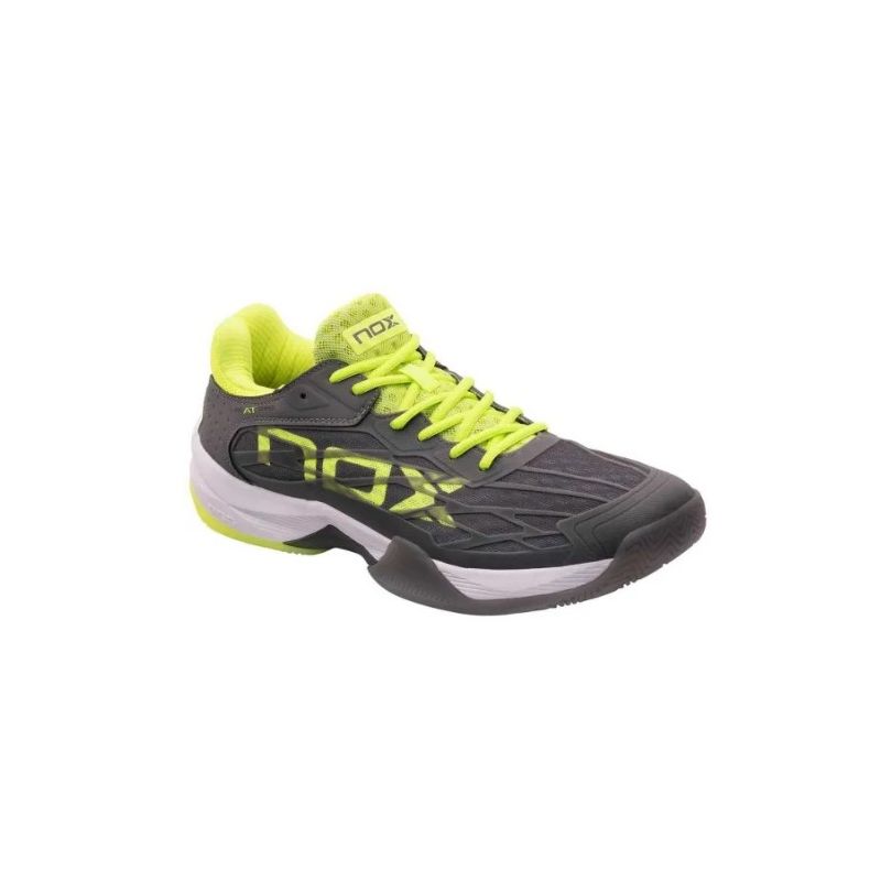 CHAUSSURES DE PADEL NOX AT10 LUX gris/vert