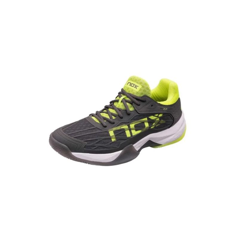 CHAUSSURES DE PADEL NOX AT10 LUX gris/vert