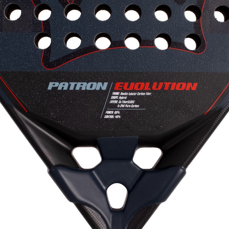 RAQUETTE DE PADEL BLACK CROWN PATRON EVOLUTION