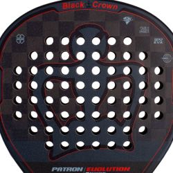 RAQUETTE DE PADEL BLACK CROWN PATRON EVOLUTION