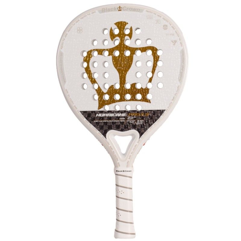 RAQUETTE DE PADEL BLACK CROWN HURRICANE PRO 3.0 2025