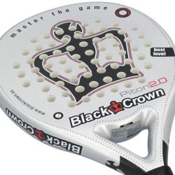 RAQUETTE DE PADEL BLACK CROWN PITON 2.0