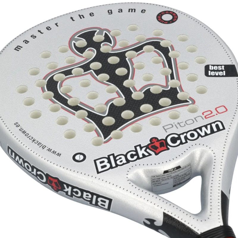 RAQUETTE DE PADEL BLACK CROWN PITON 2.0