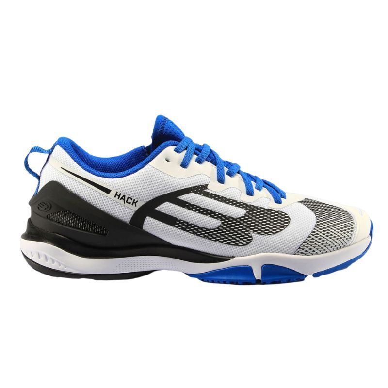 CHAUSSURES DE PADEL BULLPADEL HACK HYBRID FLY 22 blanc/bleu/noir