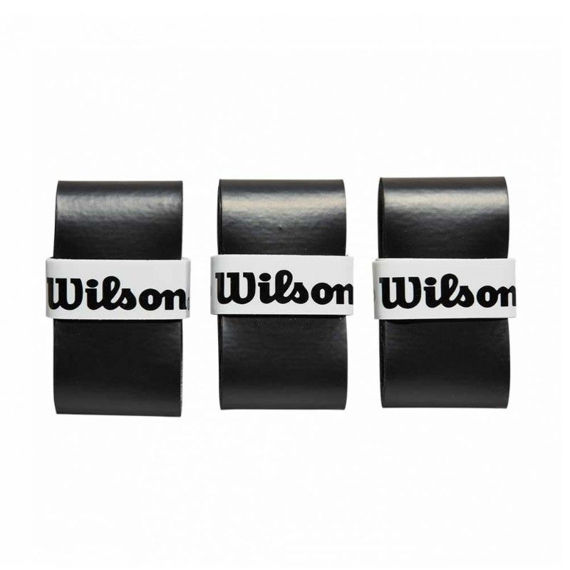 TRIPACK DE SURGRIPS WILSON PROFILE PADEL noir