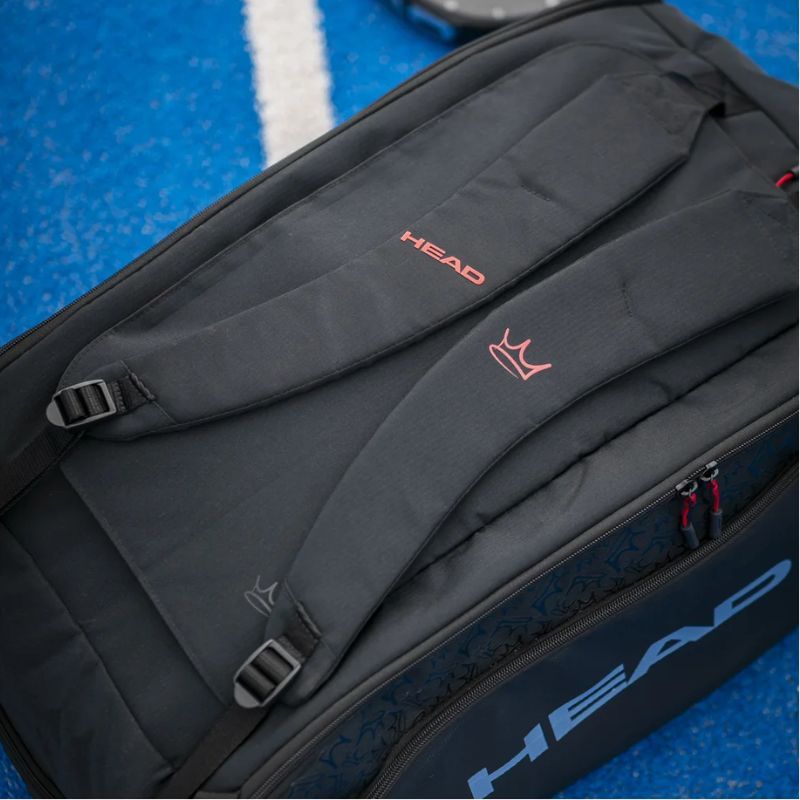 SAC DE PADEL HEAD COELLO PRO X PADEL DUFFLE BAG L noir