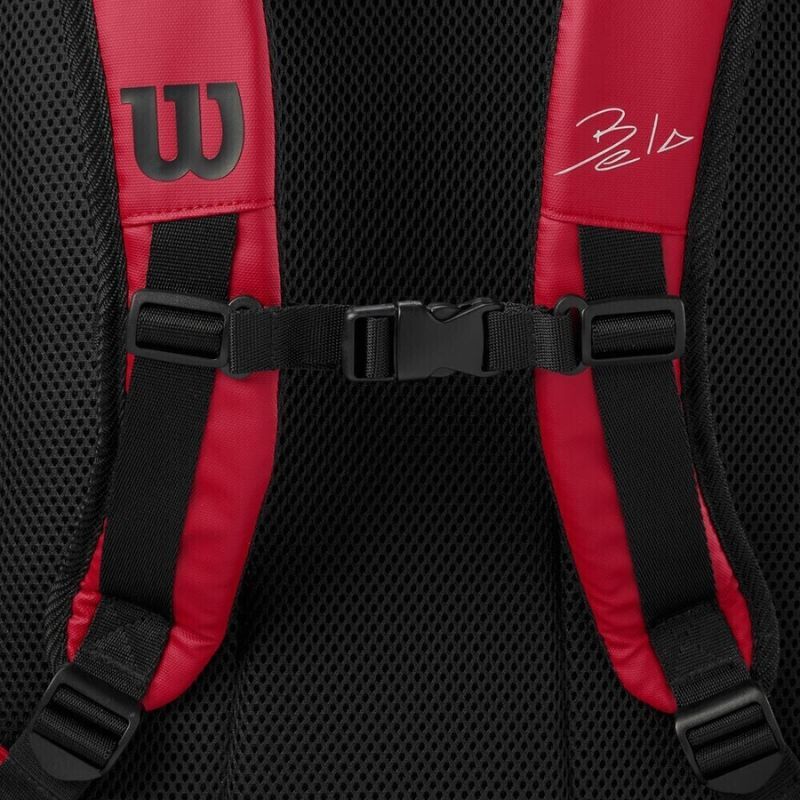 SAC A DOS WILSON BELA PADEL BACKPACK rouge