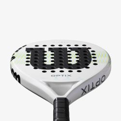 RAQUETTE DE PADEL WILSON OPTIX V1 blanche