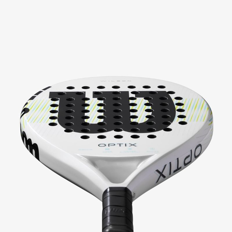 RAQUETTE DE PADEL WILSON OPTIX V1 blanche