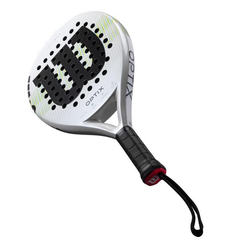 RAQUETTE DE PADEL WILSON OPTIX V1 blanche
