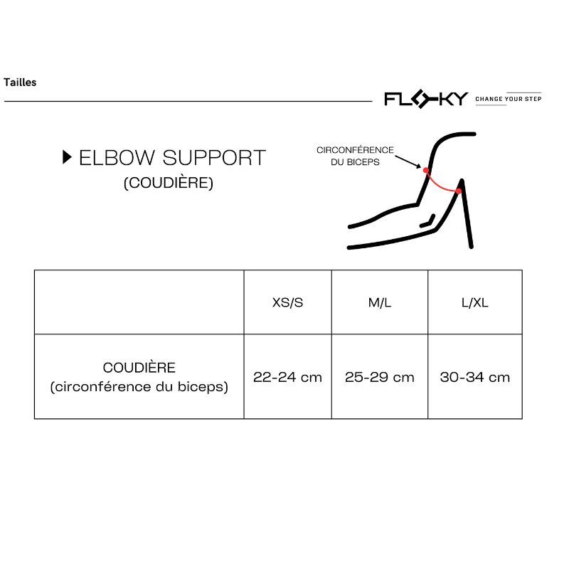 COUDIERE ELBOW SUPPORT noire