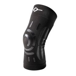 GENOUILLERE FLOKY KNEE SUPPORT noire, genou gauche