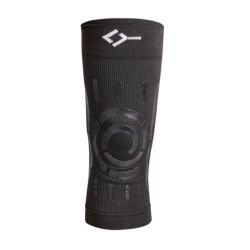 GENOUILLERE FLOKY KNEE SUPPORT noire, genou gauche
