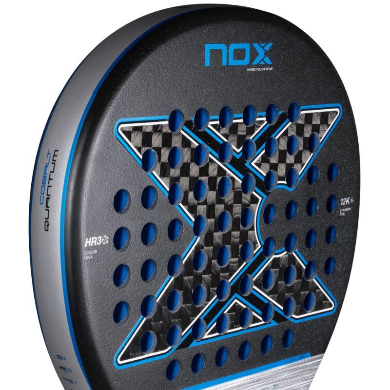 RAQUETTE DE PADEL NOX QUANTUM 12K COBALT 2025