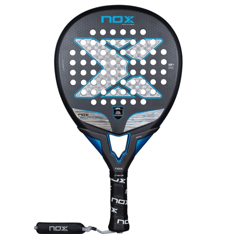 RAQUETTE DE PADEL NOX FUTURE HYBRID 12K ALUM 2025
