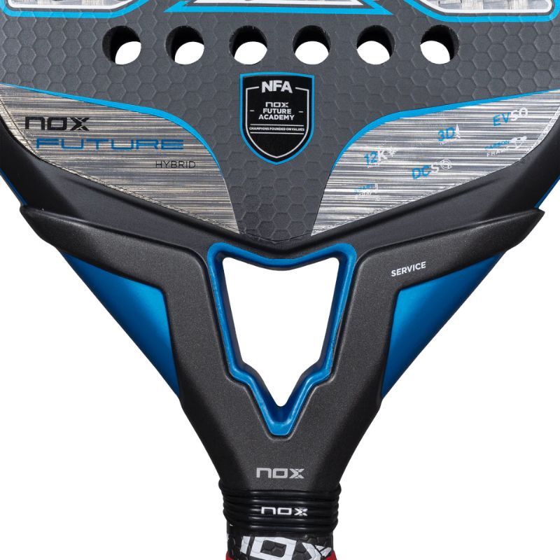 RAQUETTE DE PADEL NOX FUTURE HYBRID 12K ALUM 2025