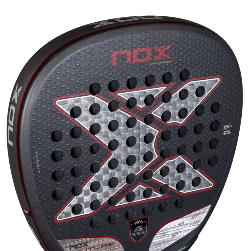 RAQUETTE DE PADEL NOX FUTURE ATTACK 12K ALUM 2025