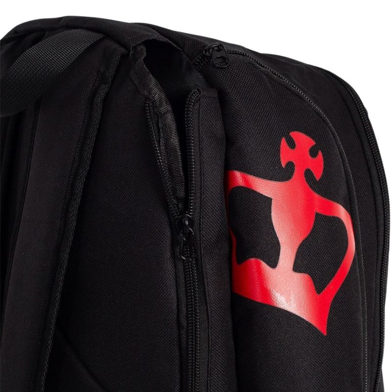 SAC A DOS BLACK CROWN FOCUS noir/rouge