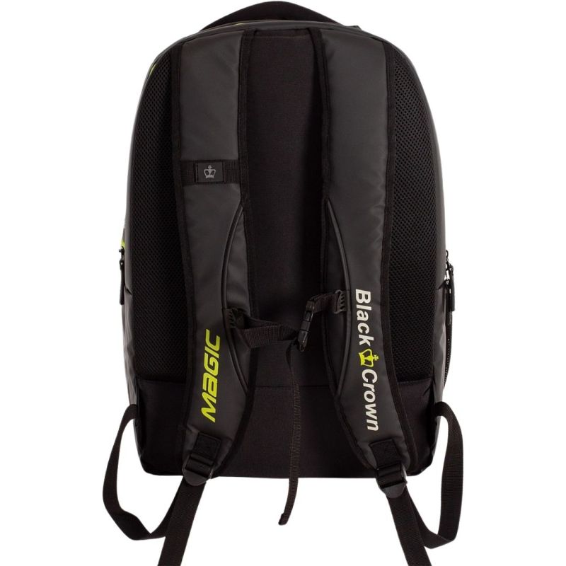 SAC DE PADEL BLACK CROWN MAGIC noir/jaune