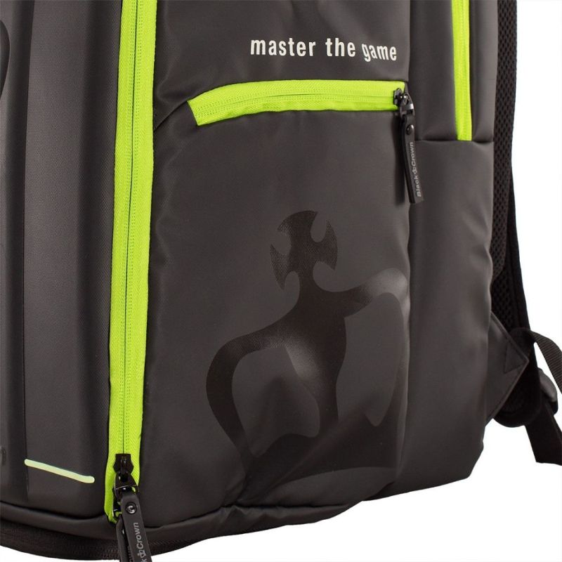 SAC DE PADEL BLACK CROWN MAGIC noir/jaune