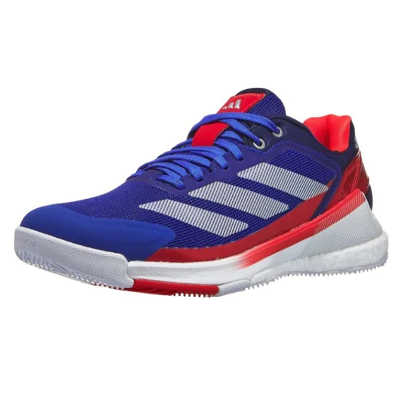 CHAUSSURES DE PADEL ADIDAS CRAZYQUICK BOOST bleu/rouge/blanc
