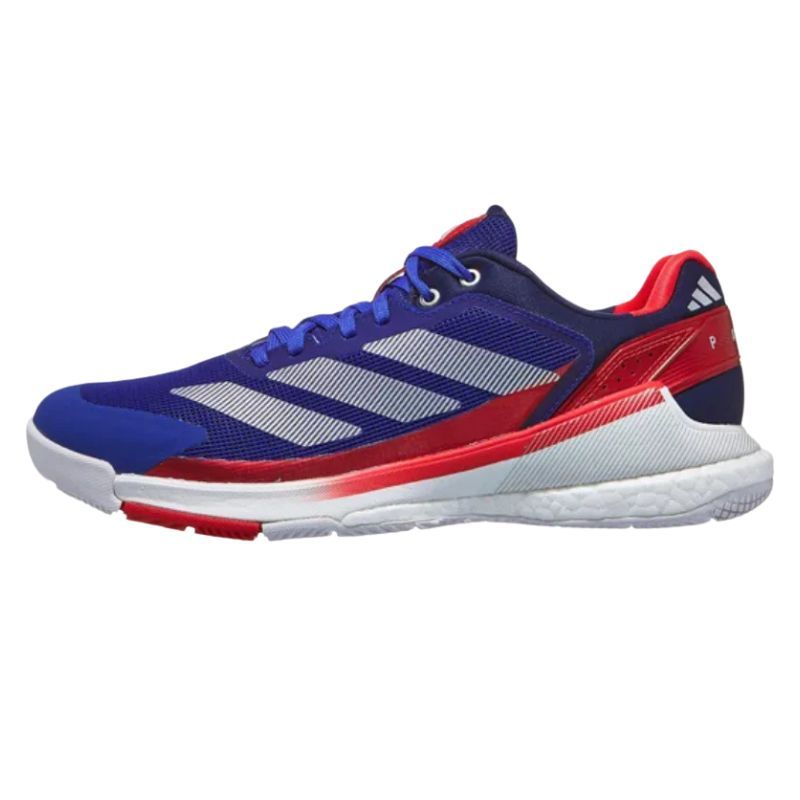CHAUSSURES DE PADEL ADIDAS CRAZYQUICK BOOST bleu/rouge/blanc