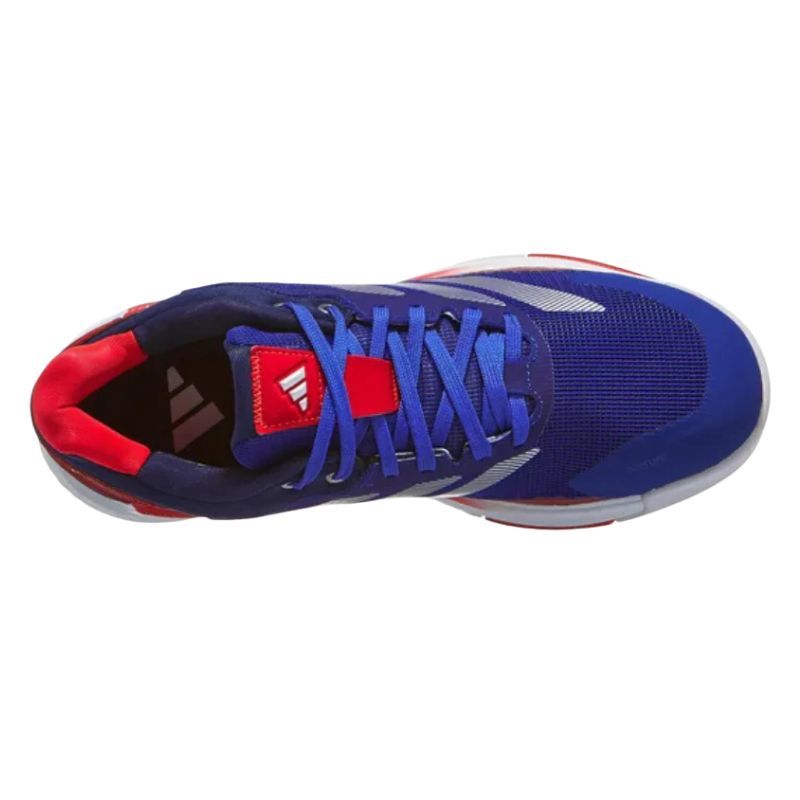 CHAUSSURES DE PADEL ADIDAS CRAZYQUICK BOOST bleu/rouge/blanc