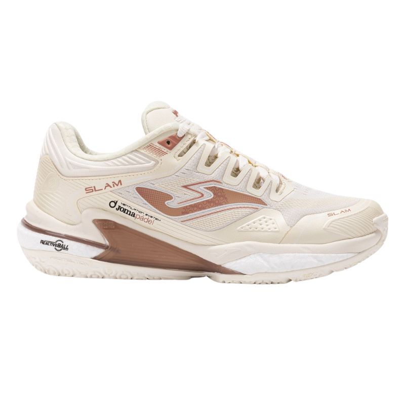 CHAUSSURES DE PADEL JOMA SLAM LADY 2423 beige