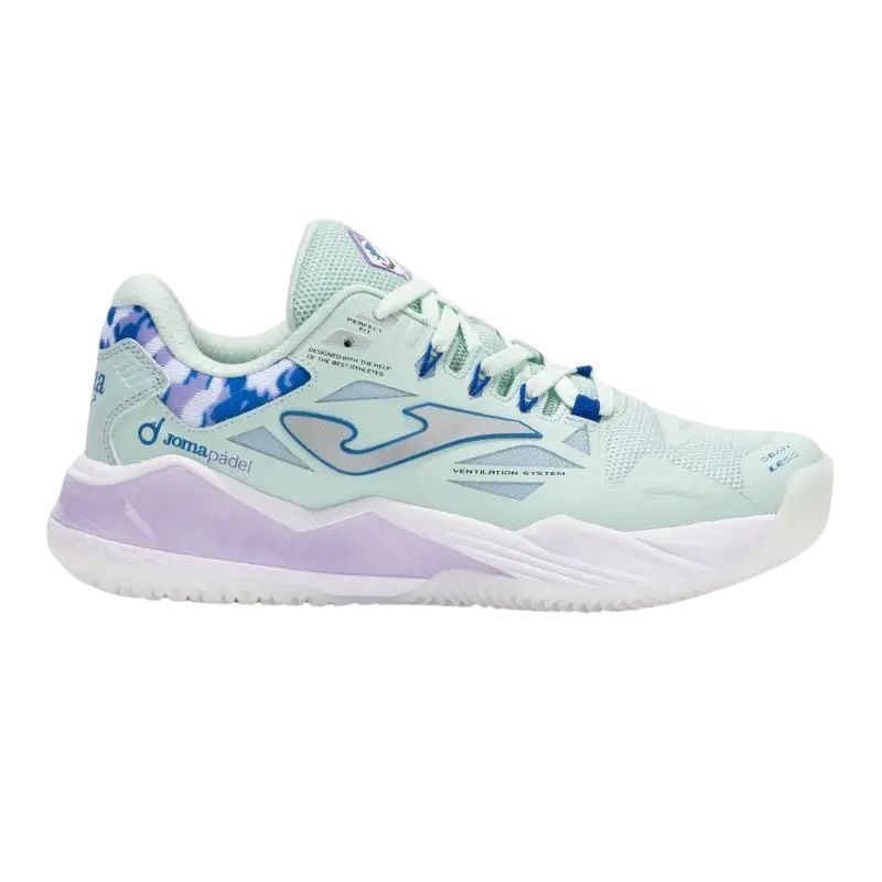 CHAUSSURES DE PADEL JOMA SPIN LADY 2505 turquoise