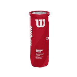 TUBE DE BALLES WILSON PADEL X3