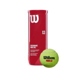 TUBE DE BALLES WILSON PADEL X3