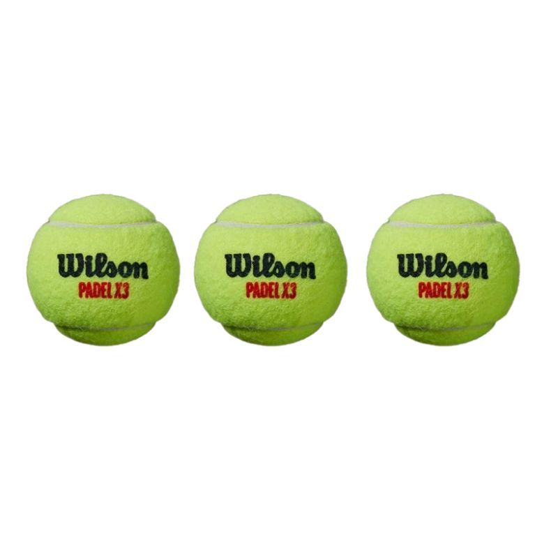 TUBE DE BALLES WILSON PADEL X3