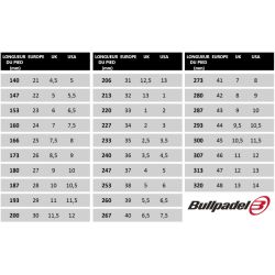 CHAUSSURES DE PADEL BULLPADEL HACK HYBRID FLY 21 abricot