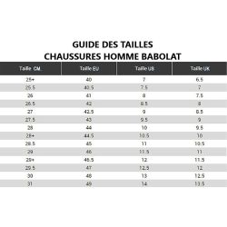 CHAUSSURES DE PADEL BABOLAT MOVEA 2 2025 noir/saffron