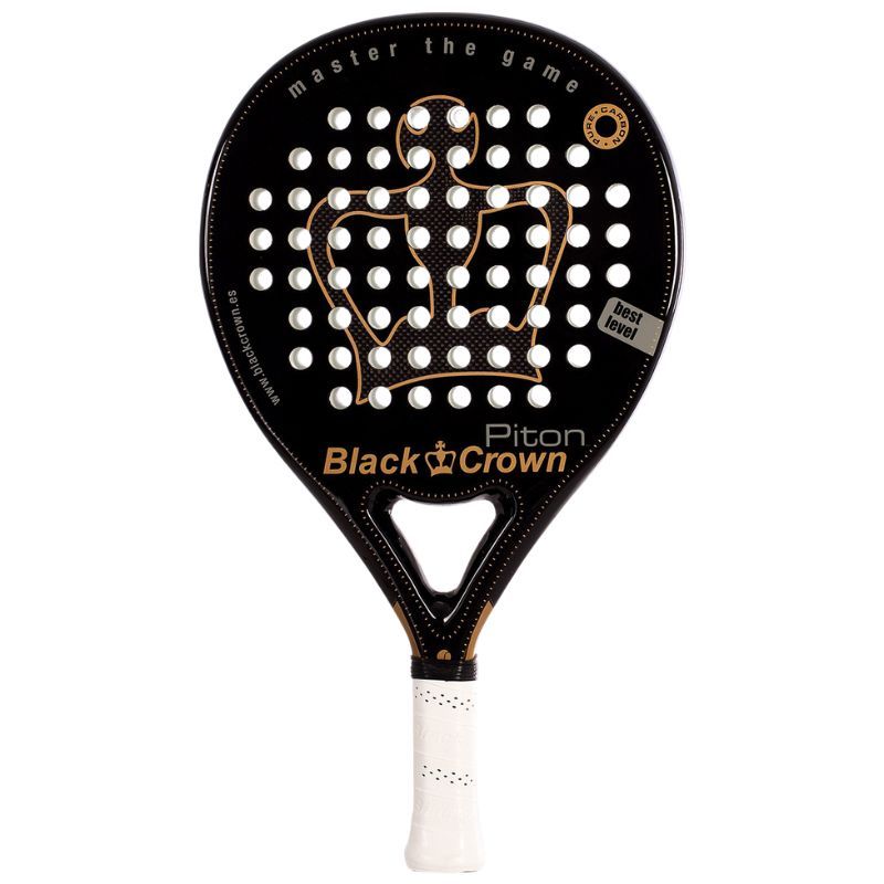 RAQUETTE DE PADEL BLACK CROWN PITON