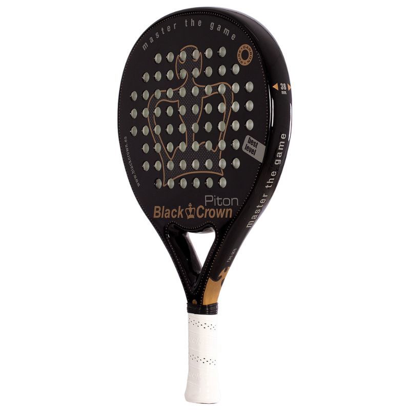 RAQUETTE DE PADEL BLACK CROWN PITON