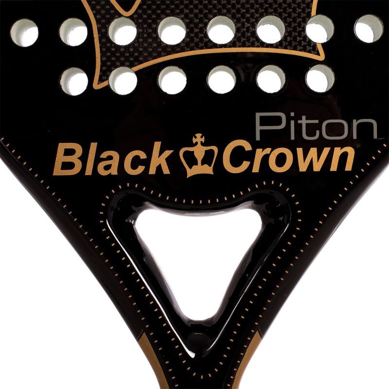 RAQUETTE DE PADEL BLACK CROWN PITON