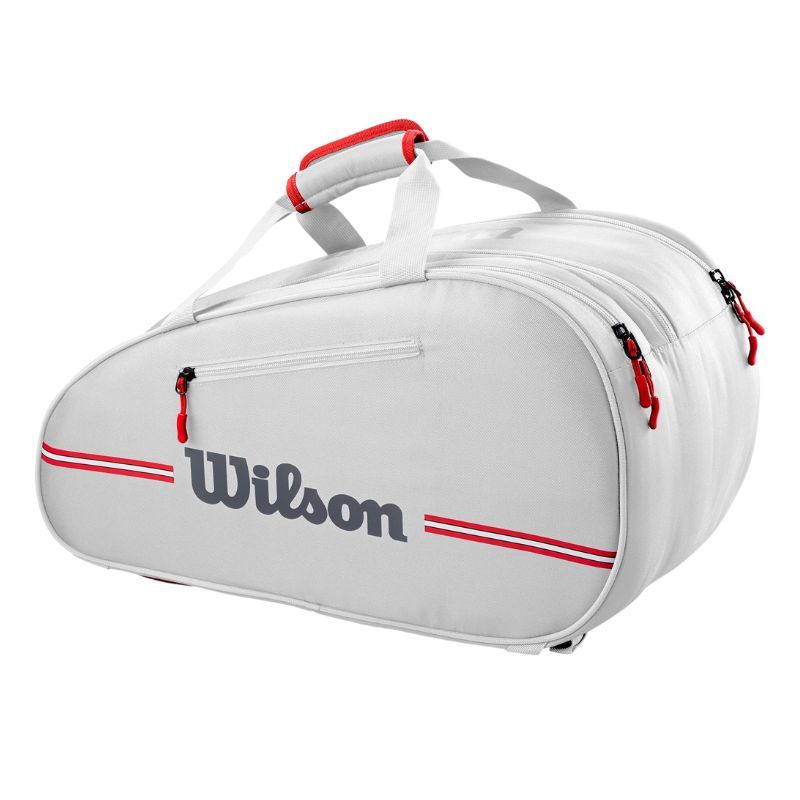 SAC DE PADEL WILSON PADEL TEAM BAG OFF blanc