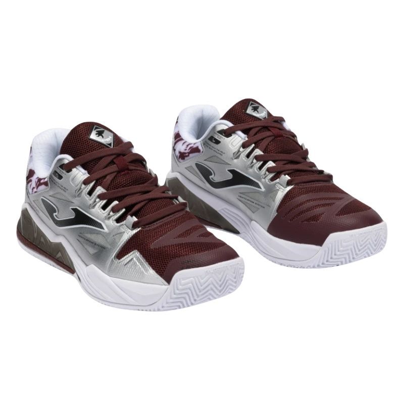 CHAUSSURES DE PADEL JOMA SPIN MEN 2512 MAROON noir/gris/blanc