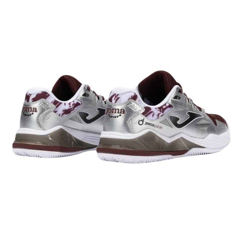 CHAUSSURES DE PADEL JOMA SPIN MEN 2512 MAROON noir/gris/blanc