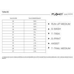 CHAUSSETTES FLOKY S-MASH 2.0 noir