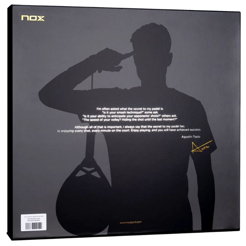 RAQUETTE DE PADEL NOX PACK AT10 GENIUS LTD 2025 DUBAÏ by Agustín Tapia