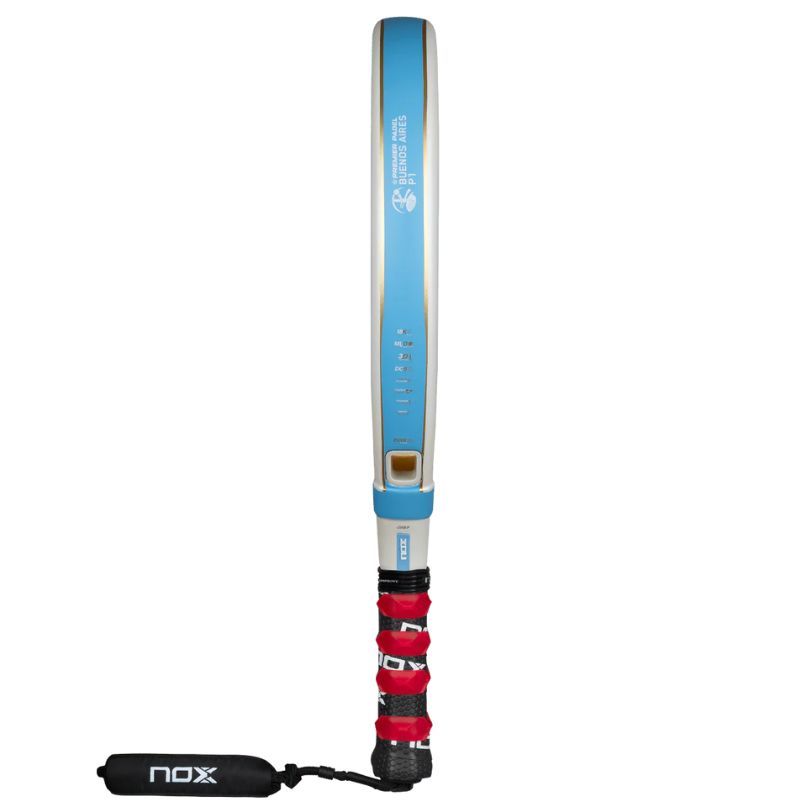 RAQUETTE DE PADEL NOX PACK AT10 LUXURY GENIUS 18K ALUM 2025 BUENOS AIRES by Agustín Tapia