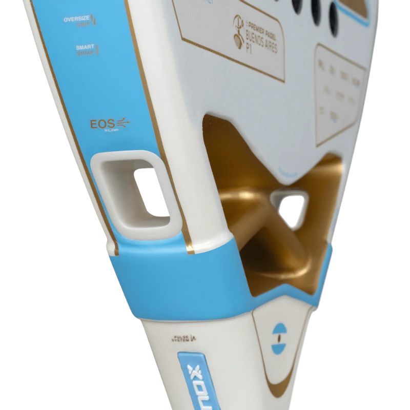 RAQUETTE DE PADEL NOX PACK AT10 LUXURY GENIUS 18K ALUM 2025 BUENOS AIRES by Agustín Tapia